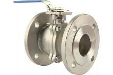 Шаровый кран DN.ru КШФП.316.200 Ду65 Ру16 с ISO-фланцем и рукояткой D160-04873