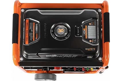 Бензиновый генератор с функцией Dual Power Daewoo GDA 9500DPE-3