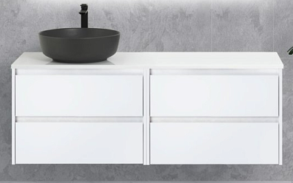 Мебель для ванной BelBagno Kraft 120 см со столешницей Bianco Opaco