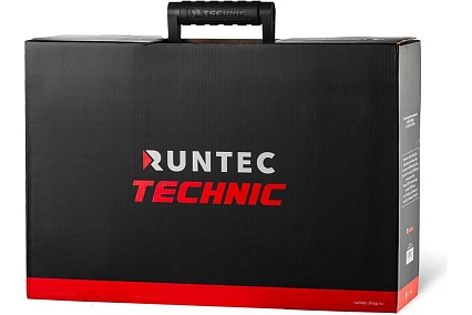 Ударный аккумуляторный гайковерт RUNTEC TECHNIC 1/2, 20 В, 2x4 Ач, 800 Нм RT-IW800T