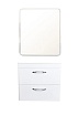 Тумба с раковиной Style Line Каре Люкс 70 см белый