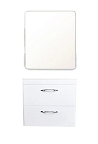 Тумба с раковиной Style Line Каре Люкс 70 см белый