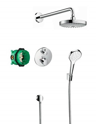 Душевой набор Hansgrohe Croma Select S с термостатом 27295000