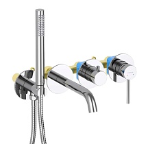 Смеситель для ванны Aquatek Европа AQ1344CR хром