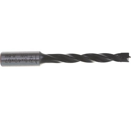 Сверло HW (5x40x67 мм; Z 2+2; S 8x20 мм; RH) для присадочного станка CMT 307.050.11