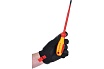Отвертка Knipex SL6.5x1.2 шлицевая тонкая VDE, L лезвия 150 мм, 1000V, 2-комп. рук-ка KN-982065SL