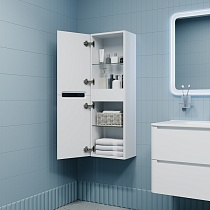 Шкаф пенал Iddis Edifice 35 см белый EDI35W0i97
