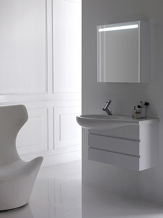 Мебель для ванной Laufen Alessi 120 см L, белый