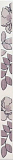 Бордюр Kerama Marazzi Ньюпорт Цветы фиолетовый 3х40 см, STG\C235\15010
