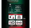 Гидравлический бутылочный домкрат Rockforce с клапаном, 2 т RF-T90204 DS(51448)