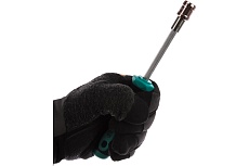 Отвертка для бит 1/4 с самозажимным адаптером 100 мм Jettools D7-4-610014