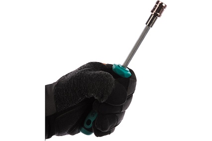 Отвертка для бит 1/4 с самозажимным адаптером 100 мм Jettools D7-4-610014