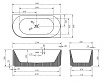 Акриловая ванна Abber AB9329-1.7 170x80 R