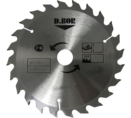Диск пильный по дереву (190х30/25.4 мм; Z24) D.BOR 9K-801902405D