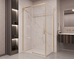 Душевой уголок Vincea Stella VSR-1ST9013CLG 130x90 брашированное золото, прозрачное