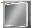Зеркальный шкаф Art&Max Merano 90x80 см AM-Mer-900-800-1D-R-DS-F с подсветкой, анти-пар