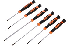 Отвертки Faster Tools для точных работ удлиненные 6 шт. 1853