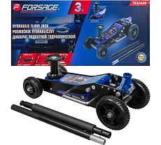 Домкрат подкатной гидравлический Forsage 3т (h min 155мм, h max 710мм) F-T830036(58813)