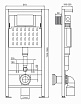Инсталляция для унитаза Winkiel WIW100.1.1.0.0.0