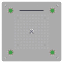 Верхний душ RGW Shower Panels SP-73 50x50 многофункциональный
