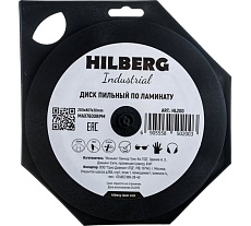 Диск пильный Industrial Ламинат (200x30 мм; 80Т) Hilberg HL200