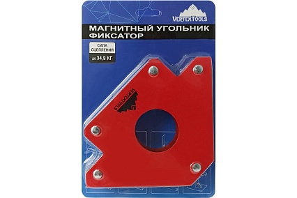 Магнитный уголок для сварки 45/90/135 градусов, 34.9 кг Vertextools 45-90-135-34