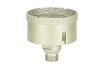 Коронка алмазная, вакуумное спекание (75х40 мм; 1/2"; М14) TECH-NICK TUK 136.600.7029