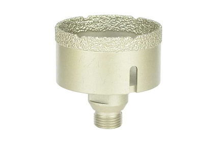 Коронка алмазная, вакуумное спекание (75х40 мм; 1/2"; М14) TECH-NICK TUK 136.600.7029
