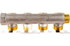 Распределительный коллектор STOUT 3/4, 4 отвода 3/4 ЕК SMB 6851 343404 RG008S37S5IFP8