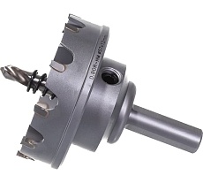 Коронка по металлу HM (57х12 мм; хвостовик 10 мм; комплект) D.BOR HS-HM-12-057-T