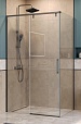 Душевой уголок BelBagno SOFT_CLOSE-1-AH-1-110/90-C-GM 110x90 прозрачный, оружейная сталь
