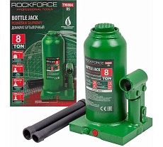 Гидравлический бутылочный домкрат Rockforce с клапаном, 8 т RF-T90804(DS)(51452) RF-T90804 DS(51452)