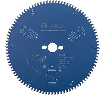 Диск пильный Expert for High Pressure Laminate (305x30 мм; 3.2/2.2 мм; 96T) Bosch 2608644364