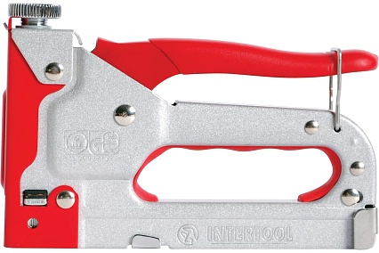 Механический скобозабивной пистолет под скобу Intertool 11.3х0.7х4-14мм RT-0201