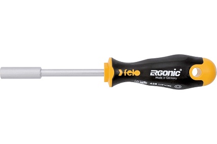 Отвертка Felo Ergonic с насадкой под биты 1/4" 43812540