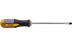 Шлицевая отвертка GREPP SL6*150мм, CrV, 3х-компонентная рукоятка 201-009