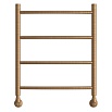 Полотенцесушитель водяной Point Афина PN04156BR П4 50x60, бронза