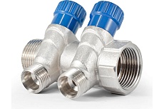 Коллектор с регулировочными вентилями PROFACTOR в/н 1&quot; х 2 вых 1/2&quot;нар PF MV 269.2