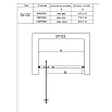 Душевая дверь RGW Stilvoll SV-02B 100x200 распашная, прозрачное, черный