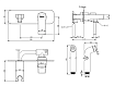 Смеситель Lemark Ursus LM7220BL черный