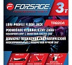 Подкатной гидравлический низкопрофильный домкрат Forsage с поворотной ручкой 3 т F-TR8204(60282)