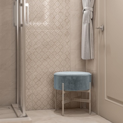 Керамическая плитка Kerama Marazzi Винетта бежевый светлый глянцевый 25x40 см, 6436