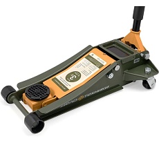 Домкрат подкатной двухплунжерный Дело Техники 3 тонны, 85—470 мм 904431