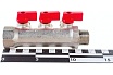 Комплект Valtec _17 VI7 Коллектор с кранами 3 вых. х 3/4"х 1/2 НР VTc.580.N.0503 + Адаптер д/коллектора /конус-плоскость/ 1/2 VTc.701.N.04 VT.VI7.K17.5800503.701
