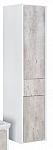 Шкаф пенал Roca Ronda 32 см ZRU9303006 бетон/белый глянец R