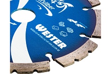 Диск алмазный WesteR 1A1RSS/C3-W D150-2.6/1.8T-10W-22.23H-9Z Сoncrete Elsilber EL-GR0401Wc