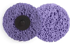 Круг обдирочный на основе нейлонового волокна с карбидом кремния CD 75x15 мм, фиолетовый AbraTechnic ABR114947