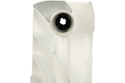 Алюминиевый радиатор Rommer Plus 500 10 секций RAL9016 89566