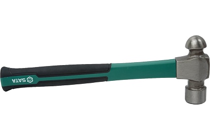 Рихтовочный молоток Sata 700 г, 390 мм, с круглым бойком, фибергласовая рукоятка 92303