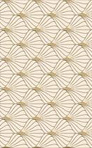 Декор Шахтинская плитка Марсель бежевый 01 25х40 см, 10300000214